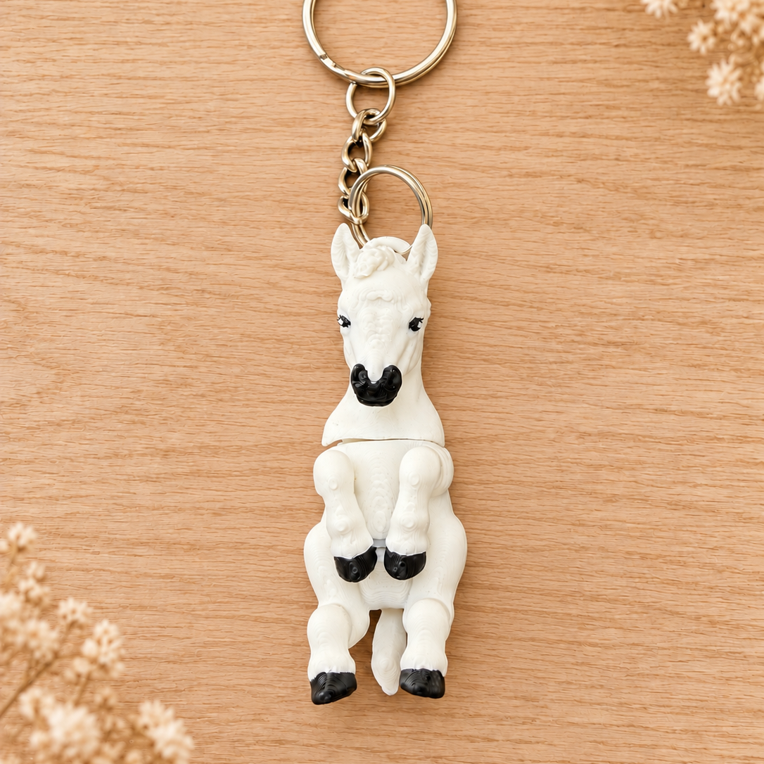 Horse Keyring Bag Charm