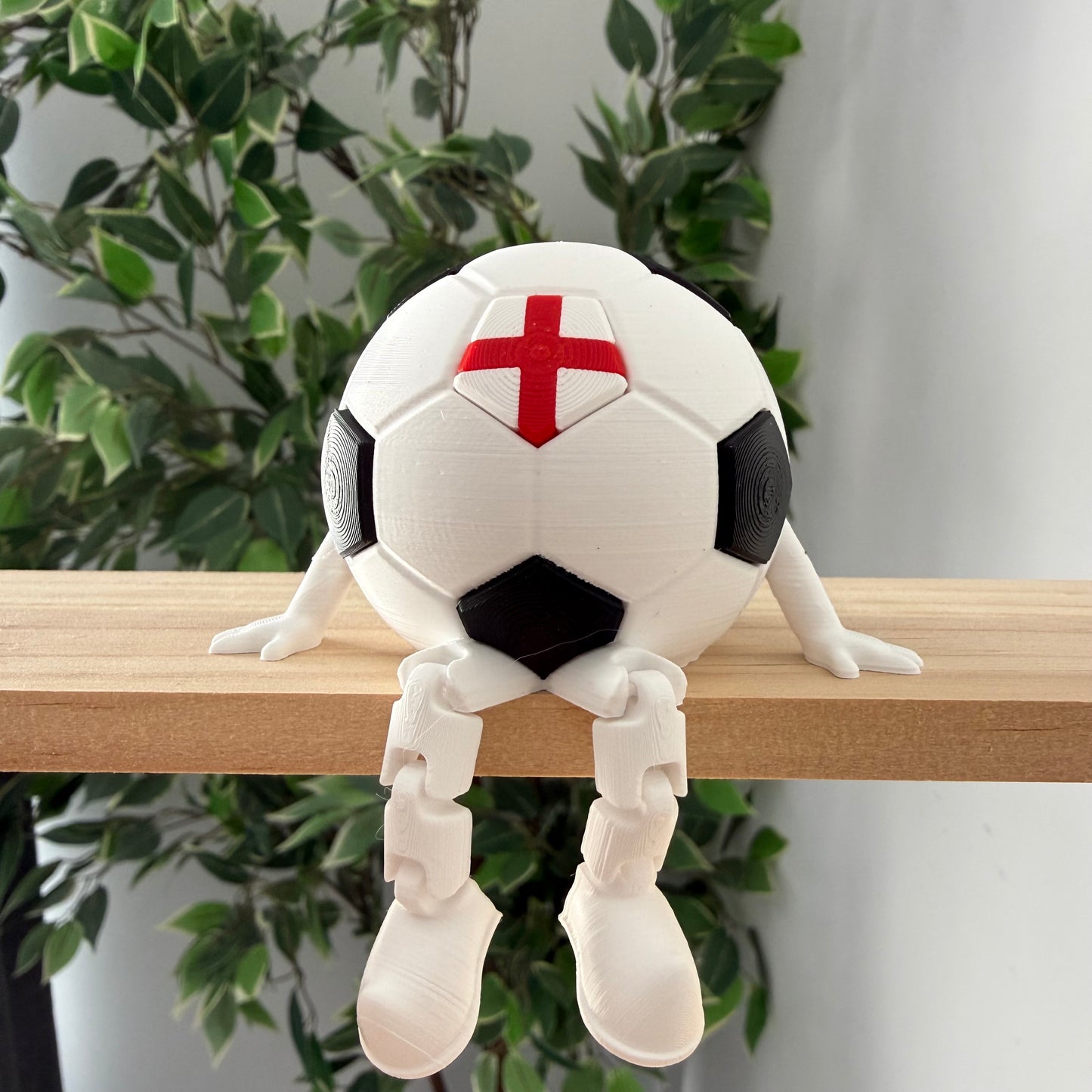 Large England Football with Dangly Legs