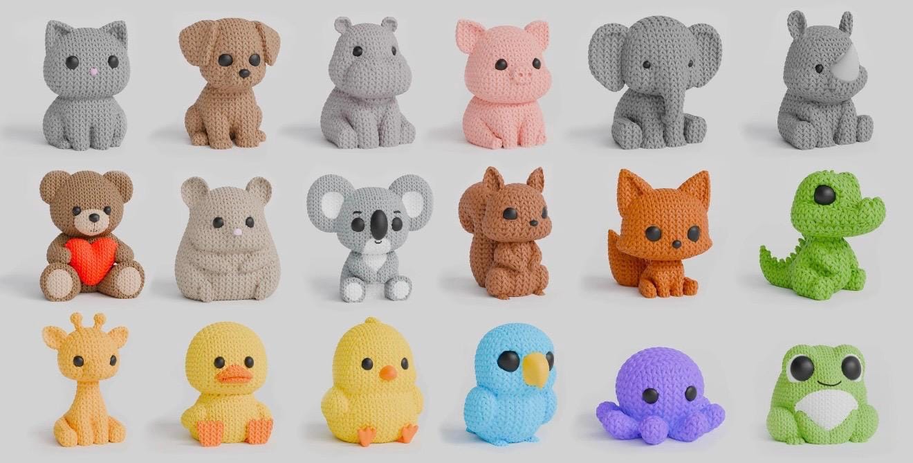 3D Printed Kangaroo Figurine: Collectible Ornament Gift