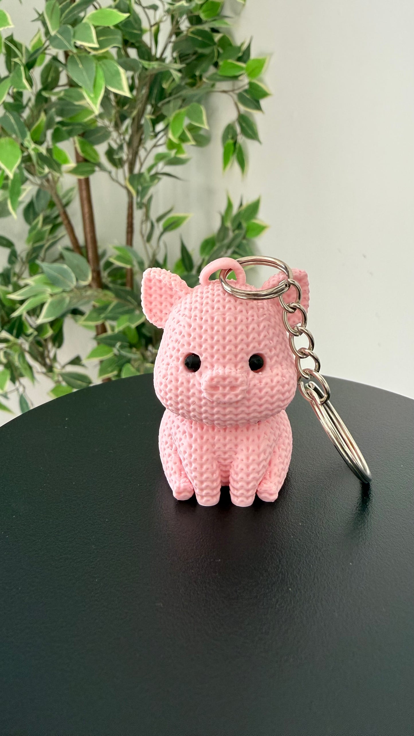 Pig Keyring / Bag Charm