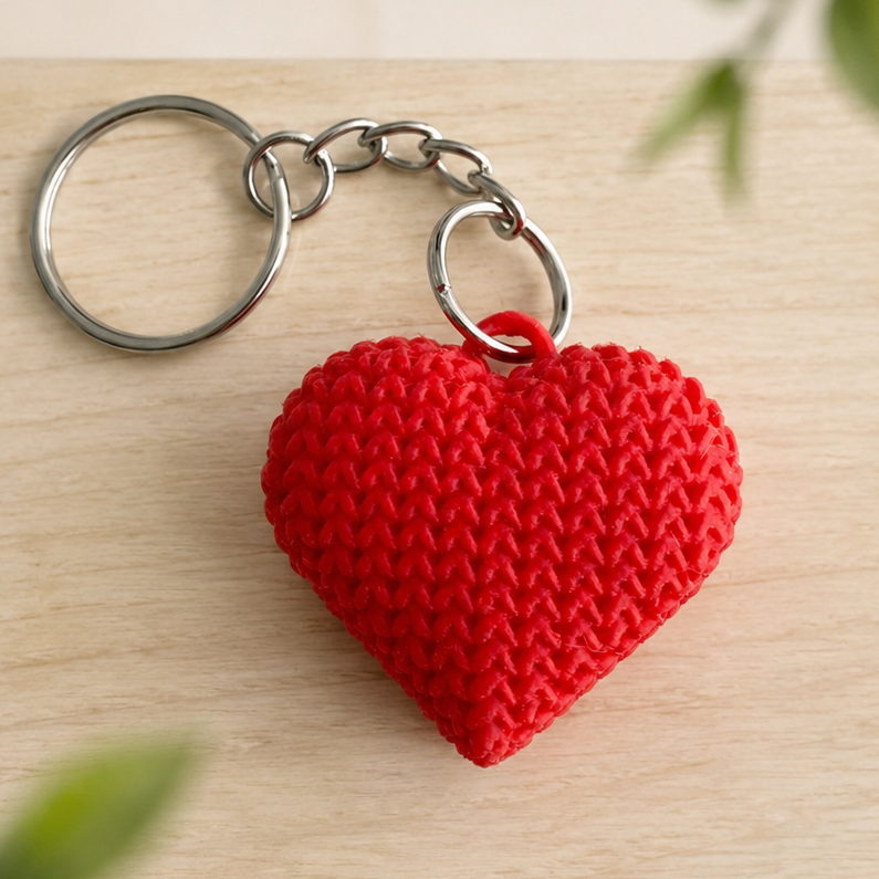 Heart Keyrings / Bag Charm