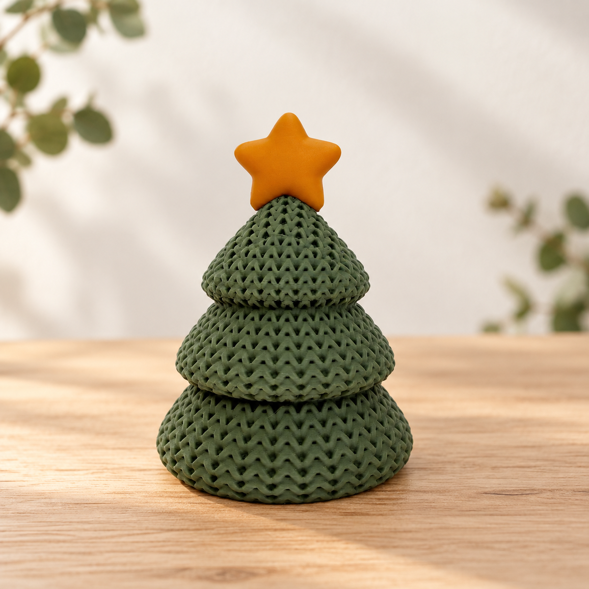Christmas Tree Ornament, Gift, Cake Topper, Decor