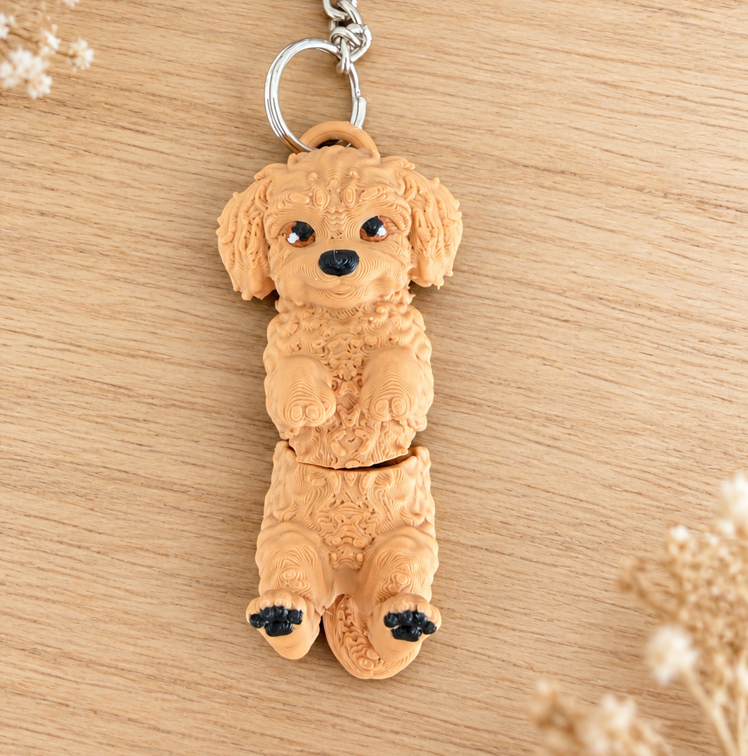 Cavapoo Keyring Bag Charm