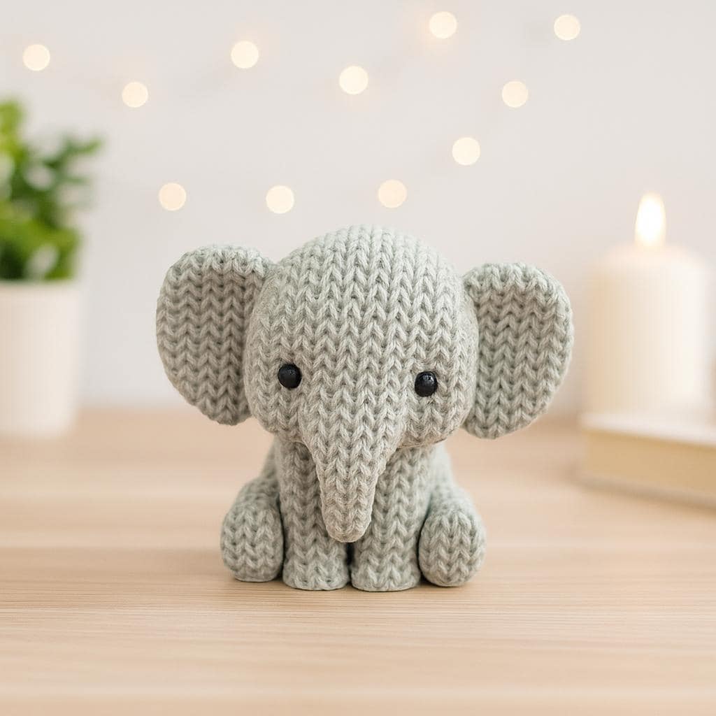 Elephant – Figurine – Mini Collectible Ornament Gift