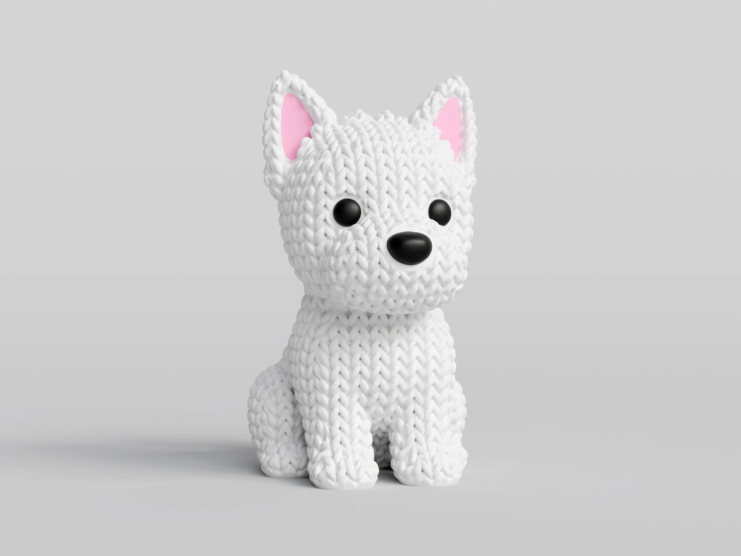 West Highland White Terrier / Westie Figurine – 3D Printed Westie Dog Ornament