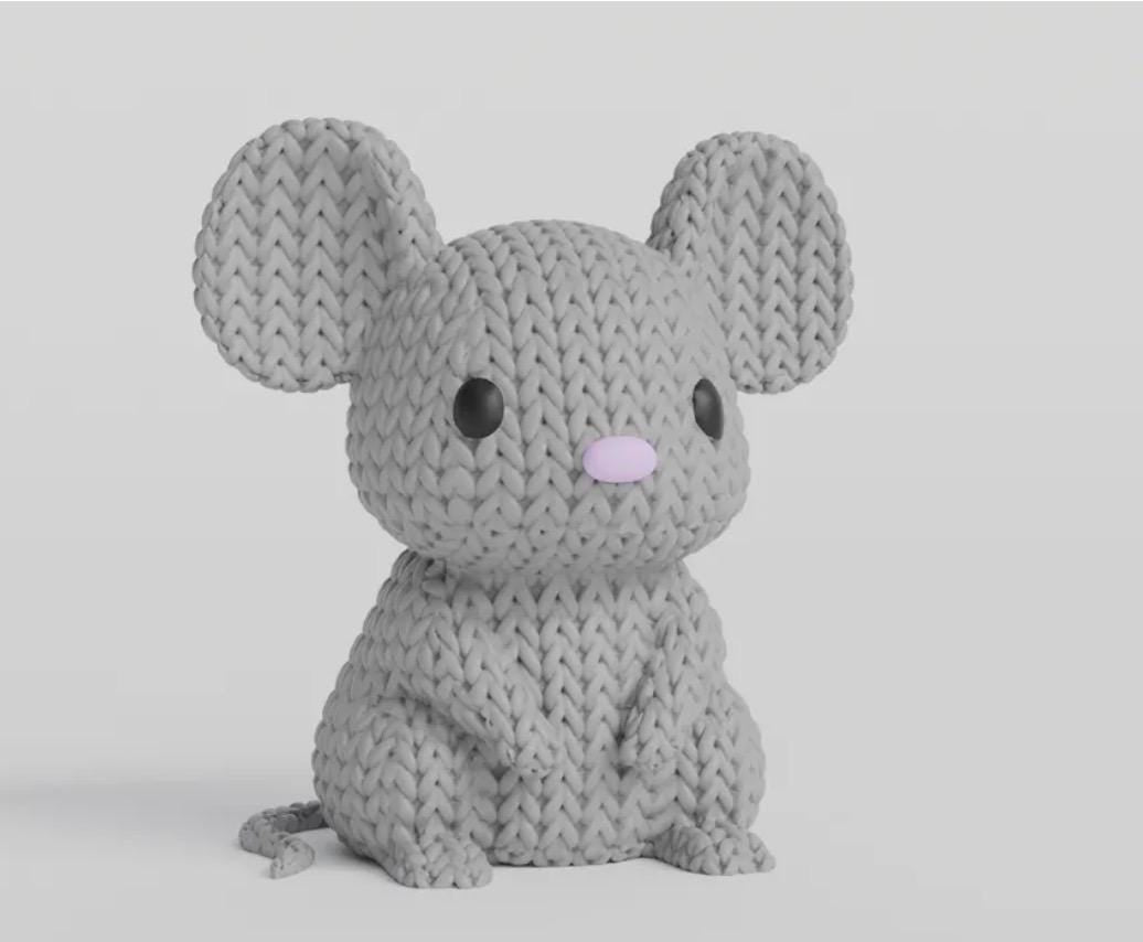 Mouse – Figurine – Mini Collectible Ornament Gift