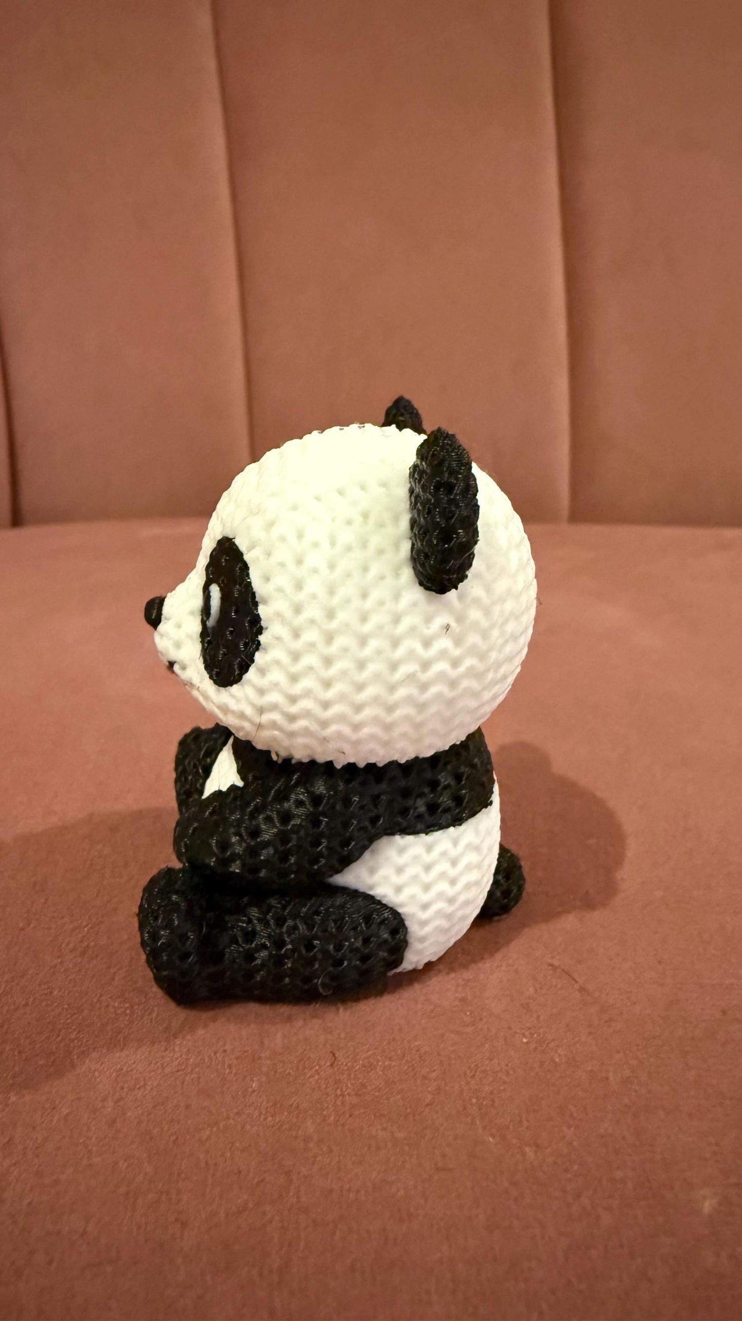 3D Printed Panda Figurine: Collectible Ornament Gift
