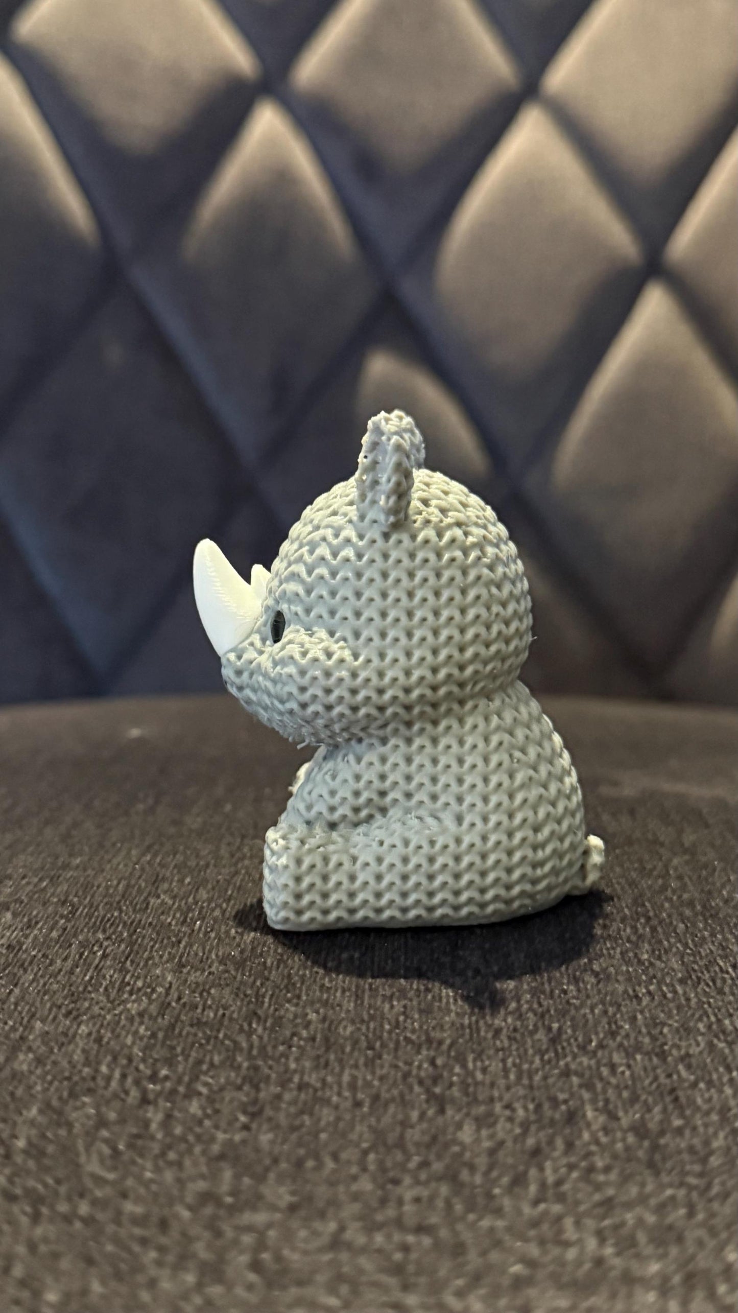 Rhino Figurine: Ornament Nursery, Shelf Gift