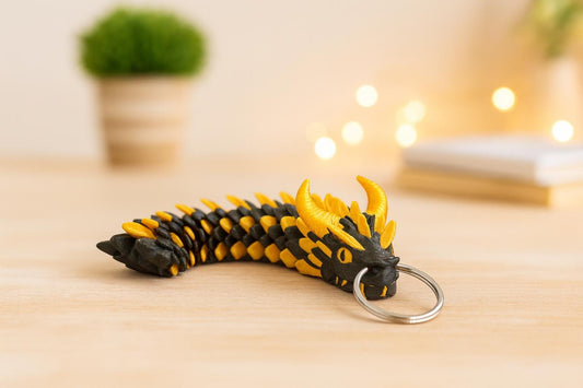Dragon Keyring / bag charm 3D Printed