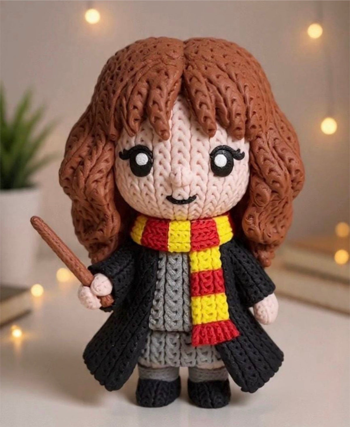 Hermione Grainger Wizard-Inspired Figurine