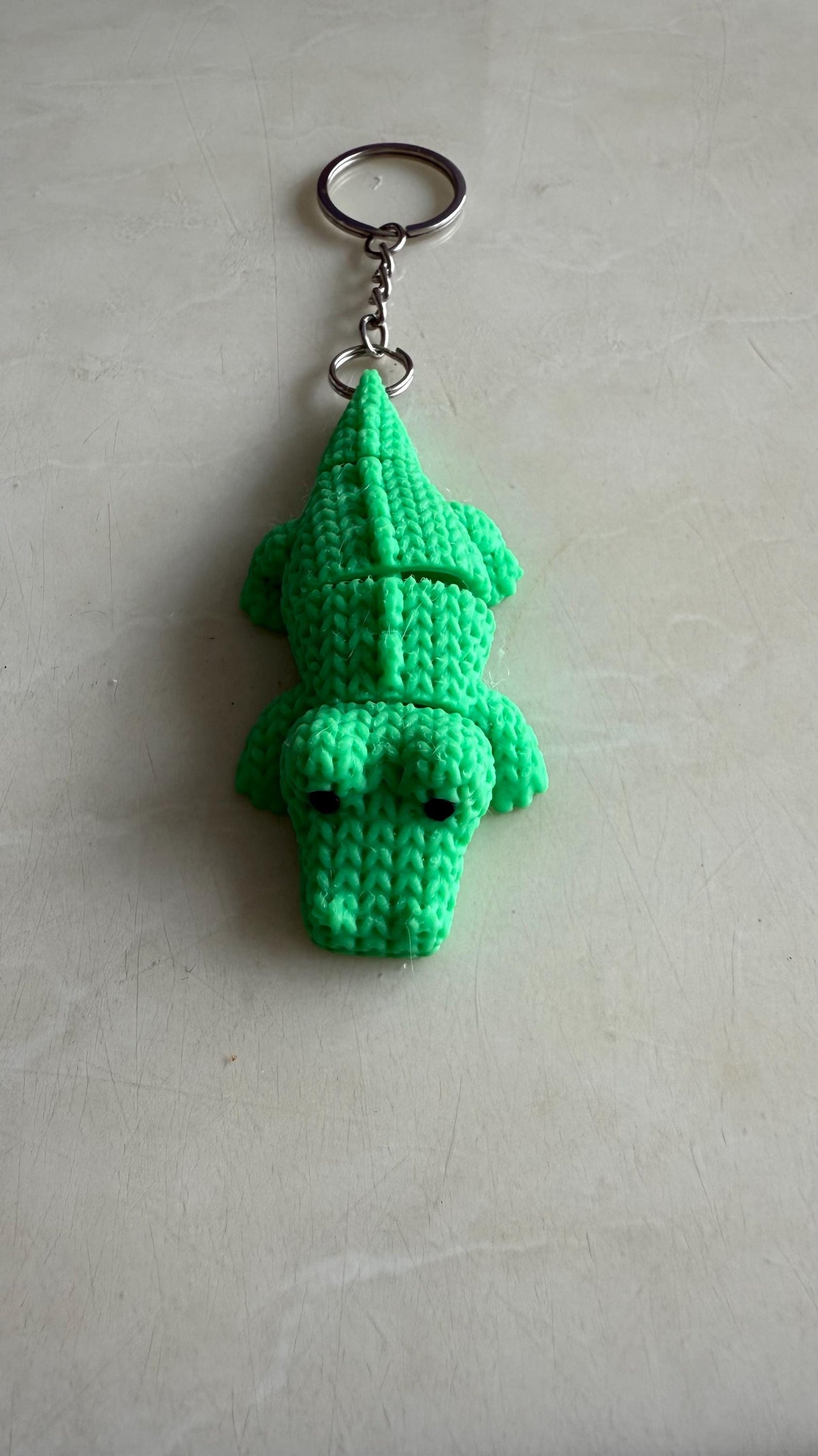 Crocodile Keyring / bag charm