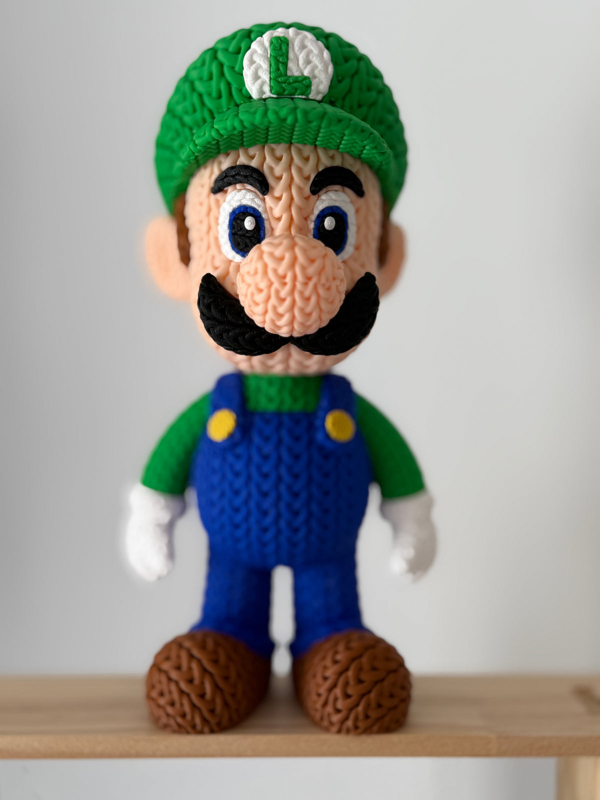 Luigi Gaming Inspired Figurine, 21cm, 3D Printed