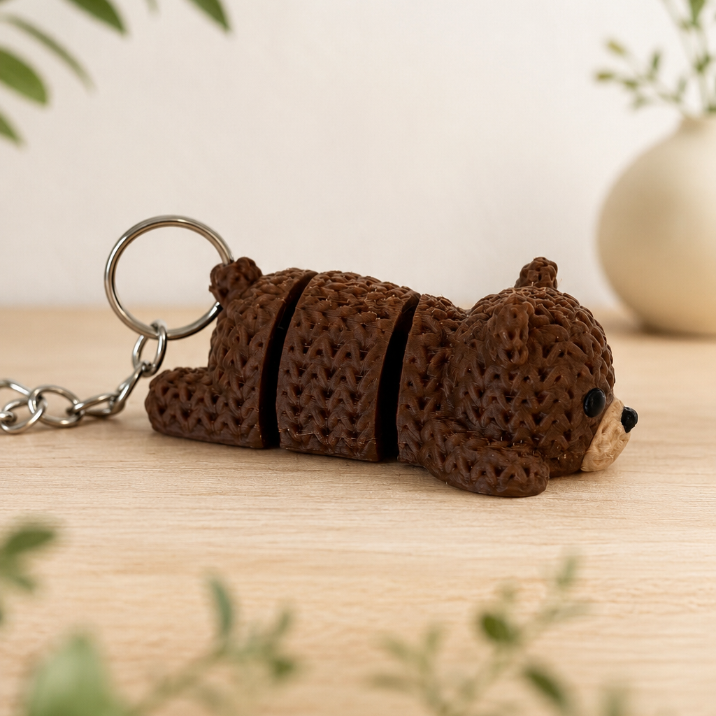 Bear Keyring /Bag Charm