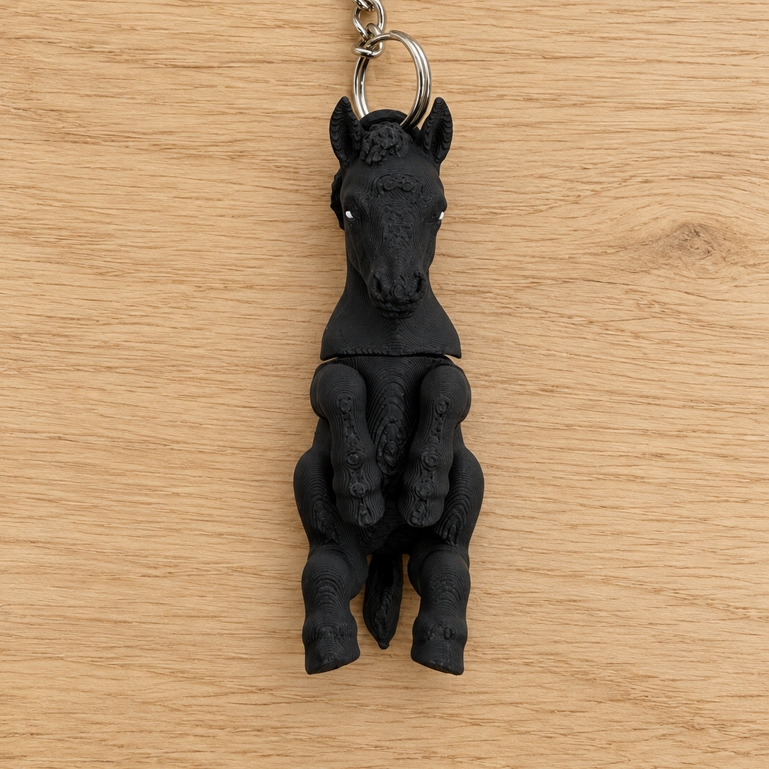 Horse Keyring Bag Charm