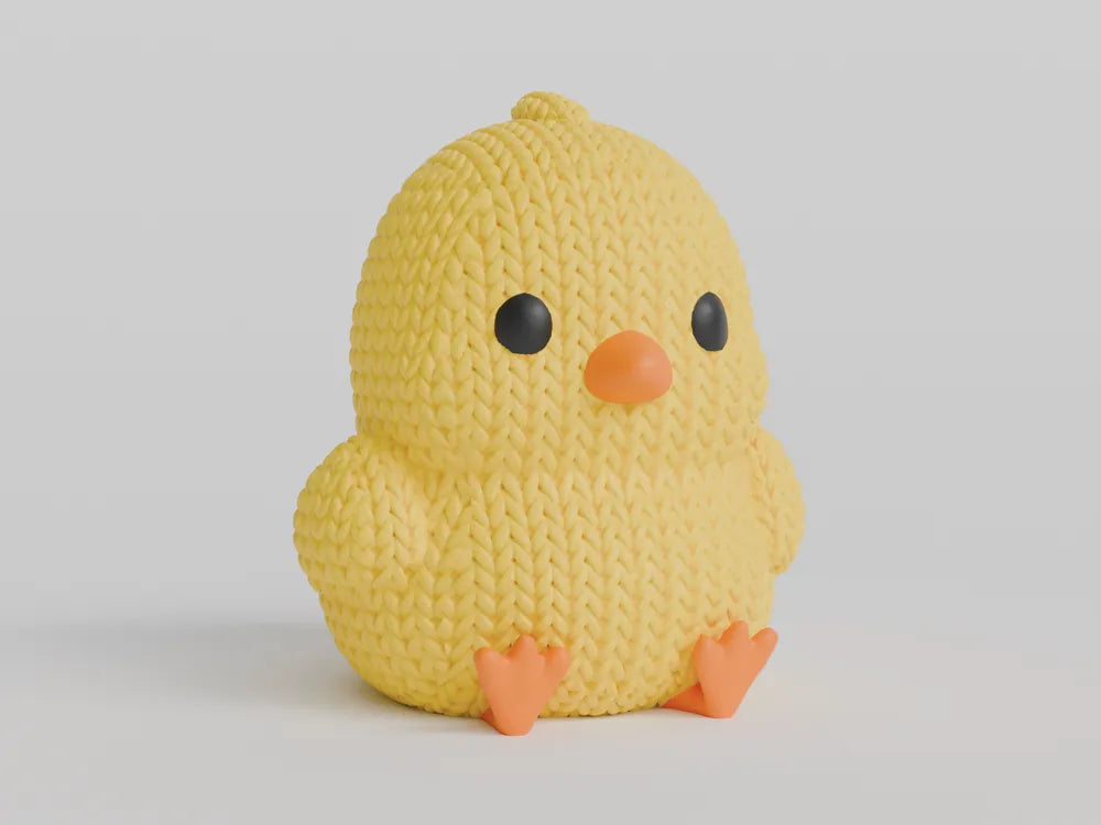 Chick / Chicken Figure, Cute Desk Buddy, Ornament, Shelf and nursery Decor Easter gift