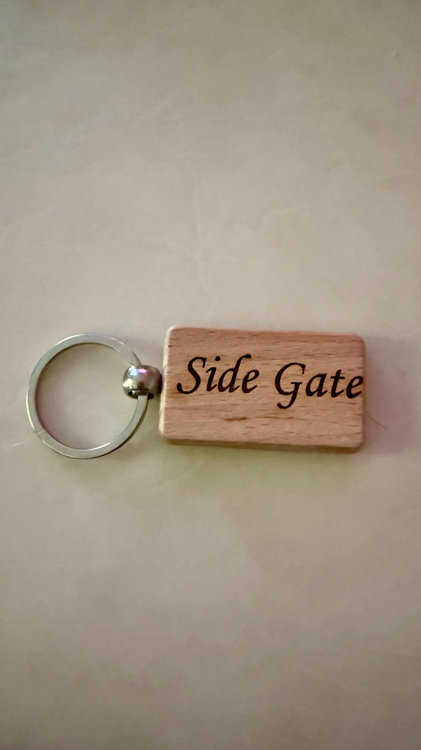 Keyrings Laser Engraved Gift