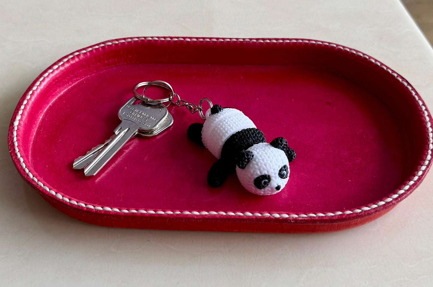 Panda Keyring – Articulated Flexible 3D Printed Fidget