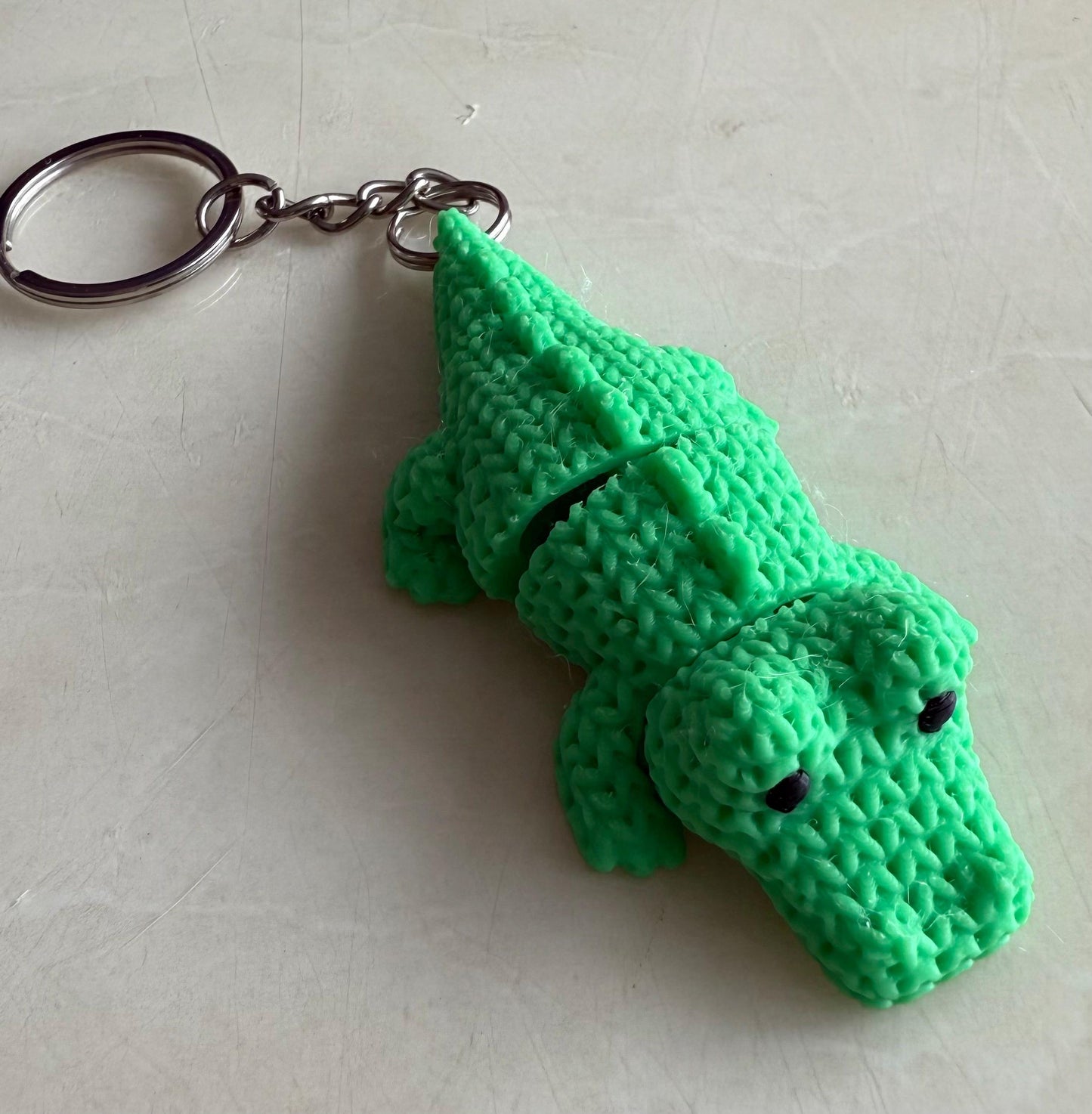 Crocodile Keyring / bag charm