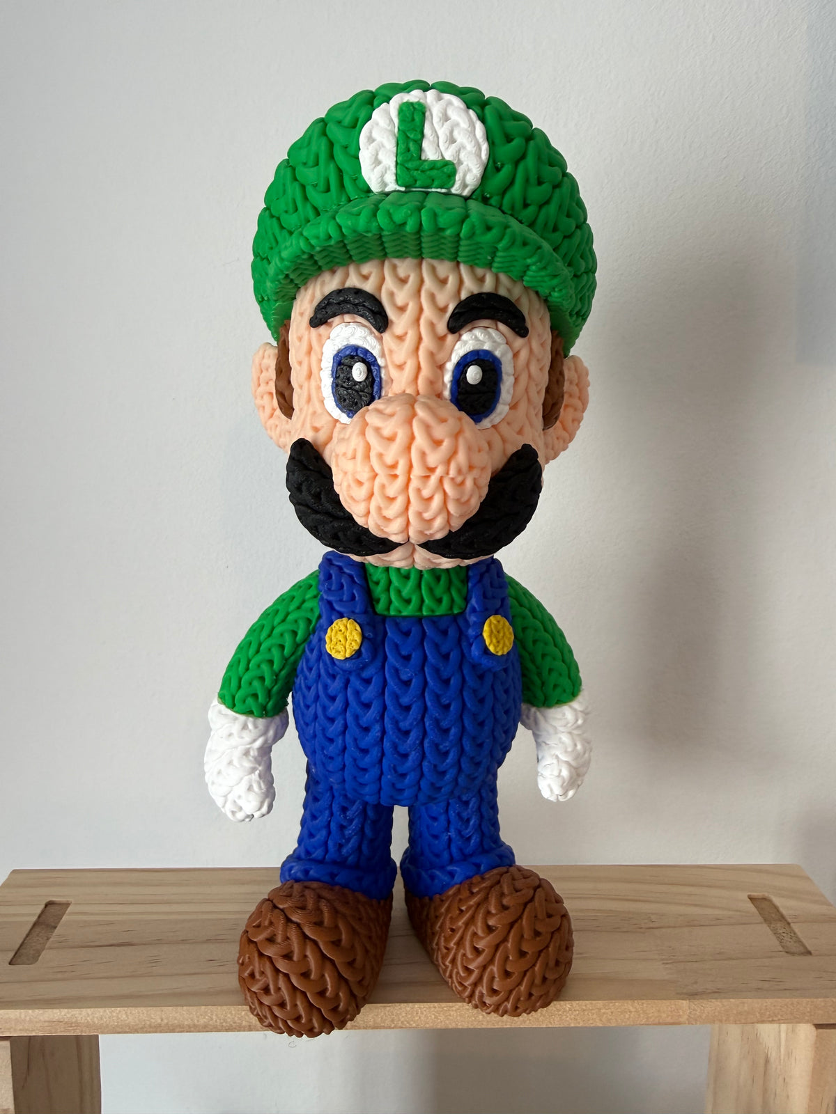 Luigi Gaming Inspired Figurine, 21cm, 3D Printed