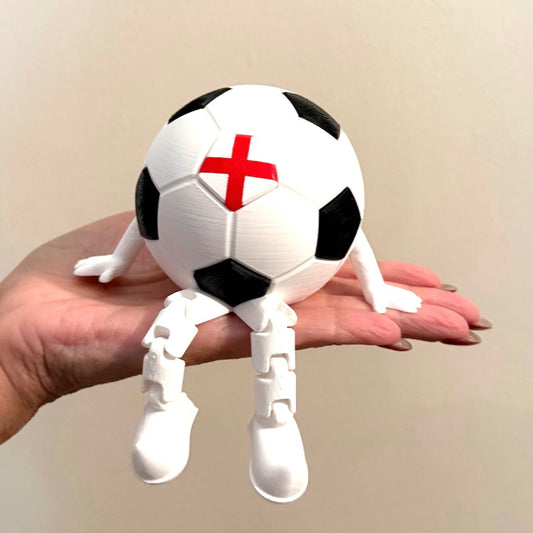Large England Football with Dangly Legs