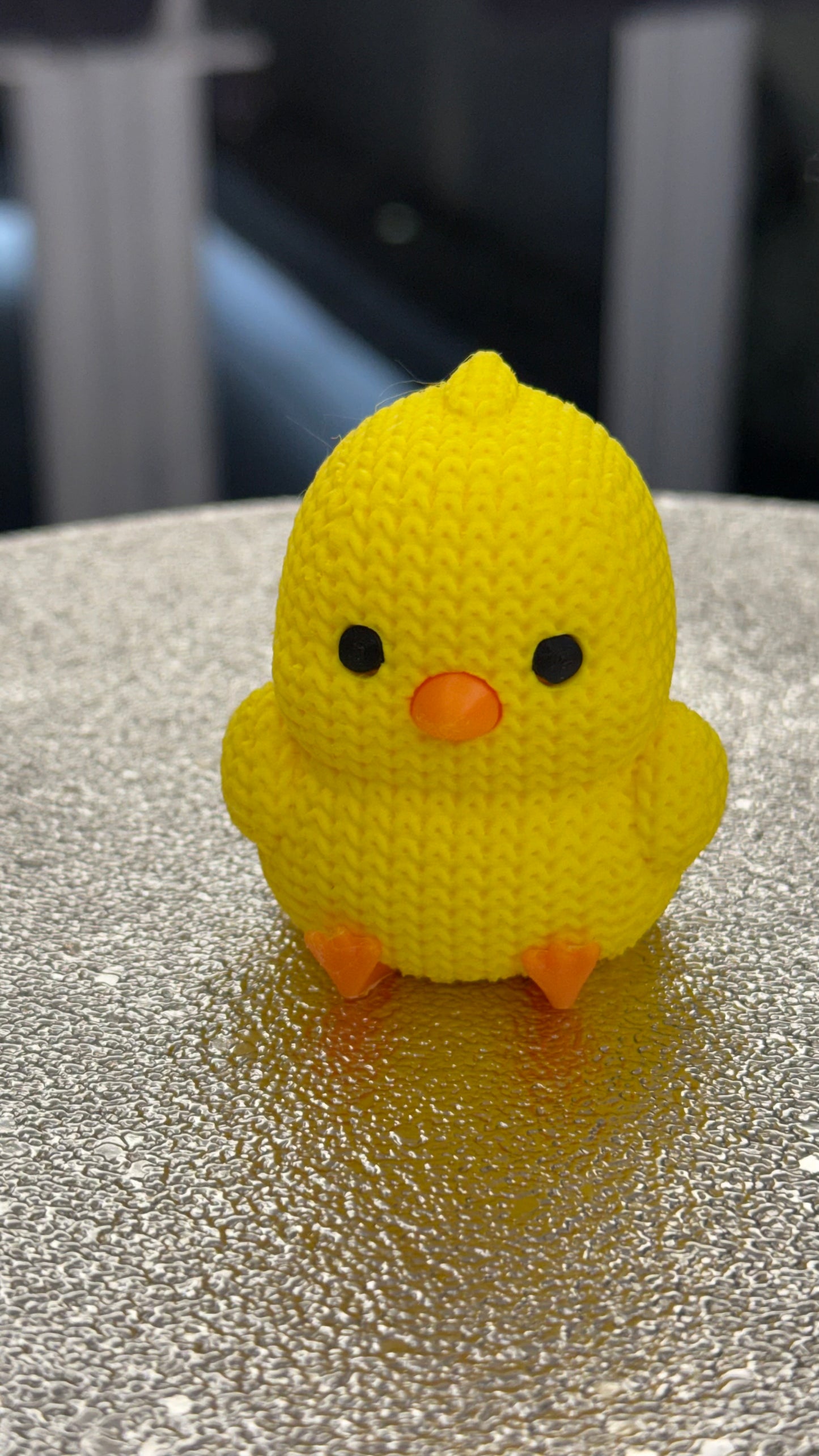 Chick / Chicken Figure, Cute Desk Buddy, Ornament, Shelf and nursery Decor Easter gift