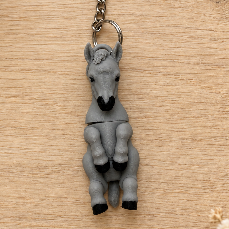 Horse Keyring Bag Charm