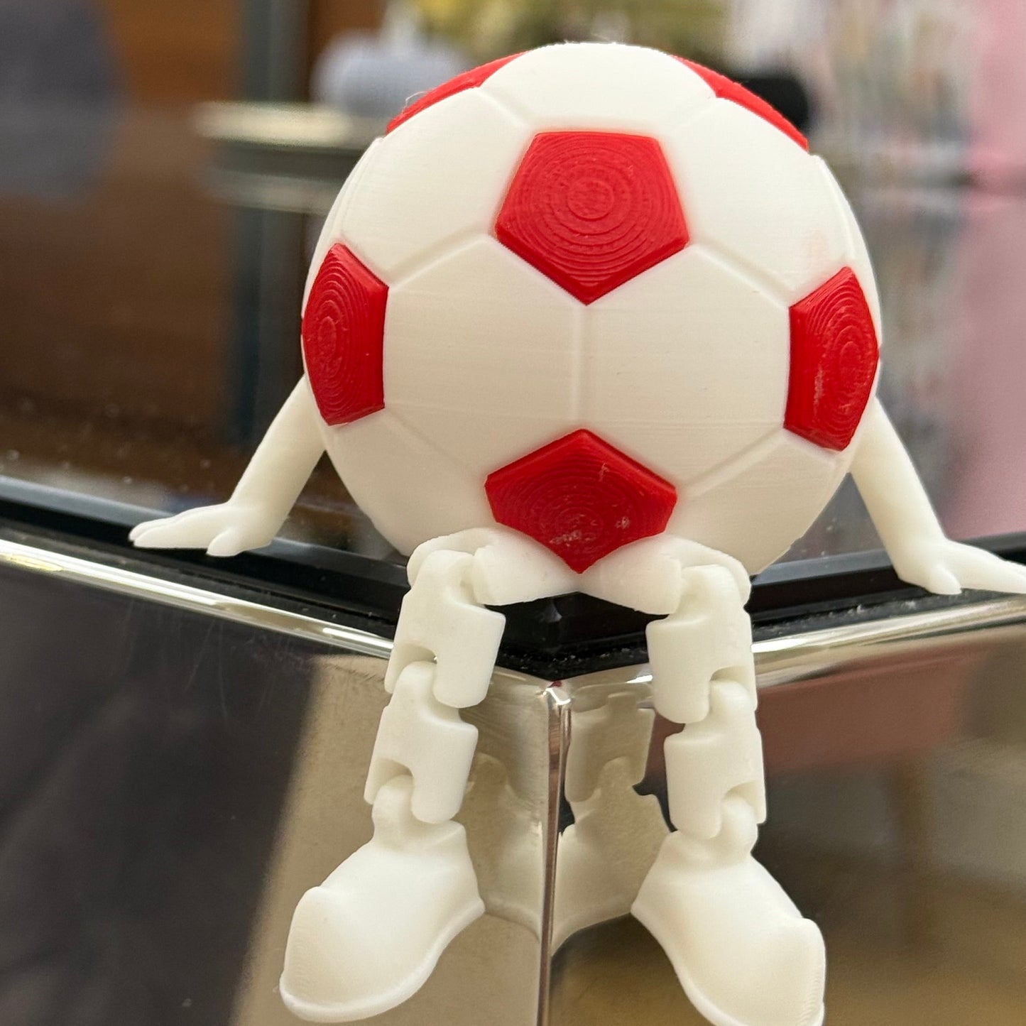Football White & Red