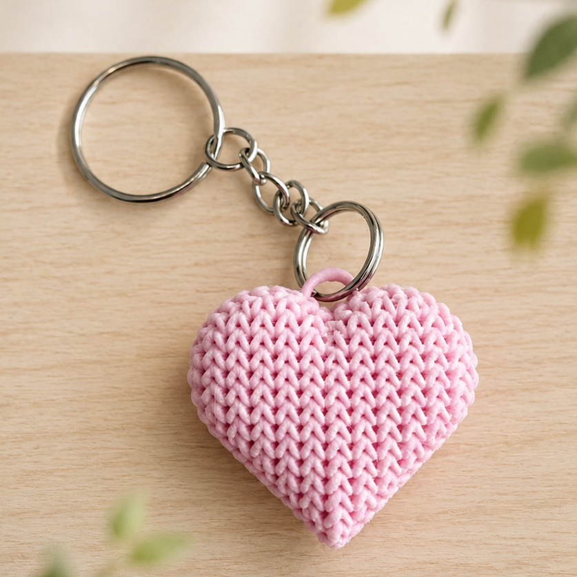 Heart Keyrings / Bag Charm