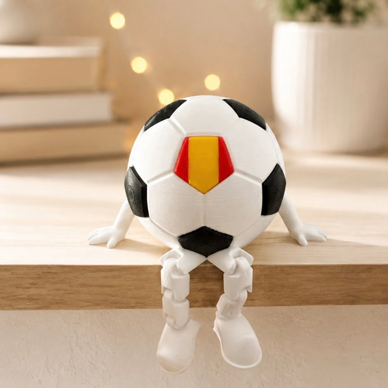 Spain Football with Dangly Legs