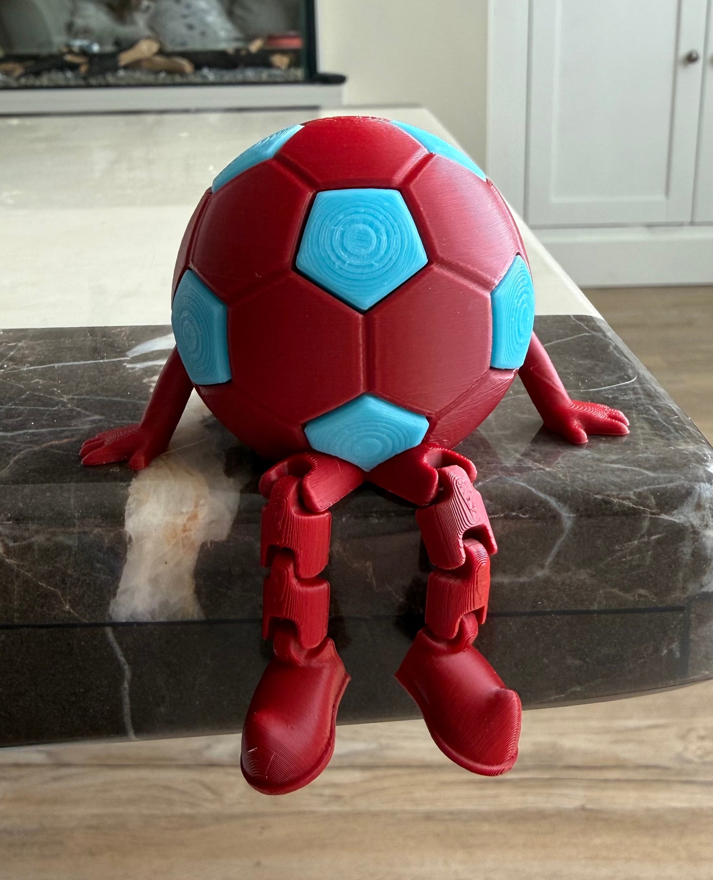 Football Red & Blue