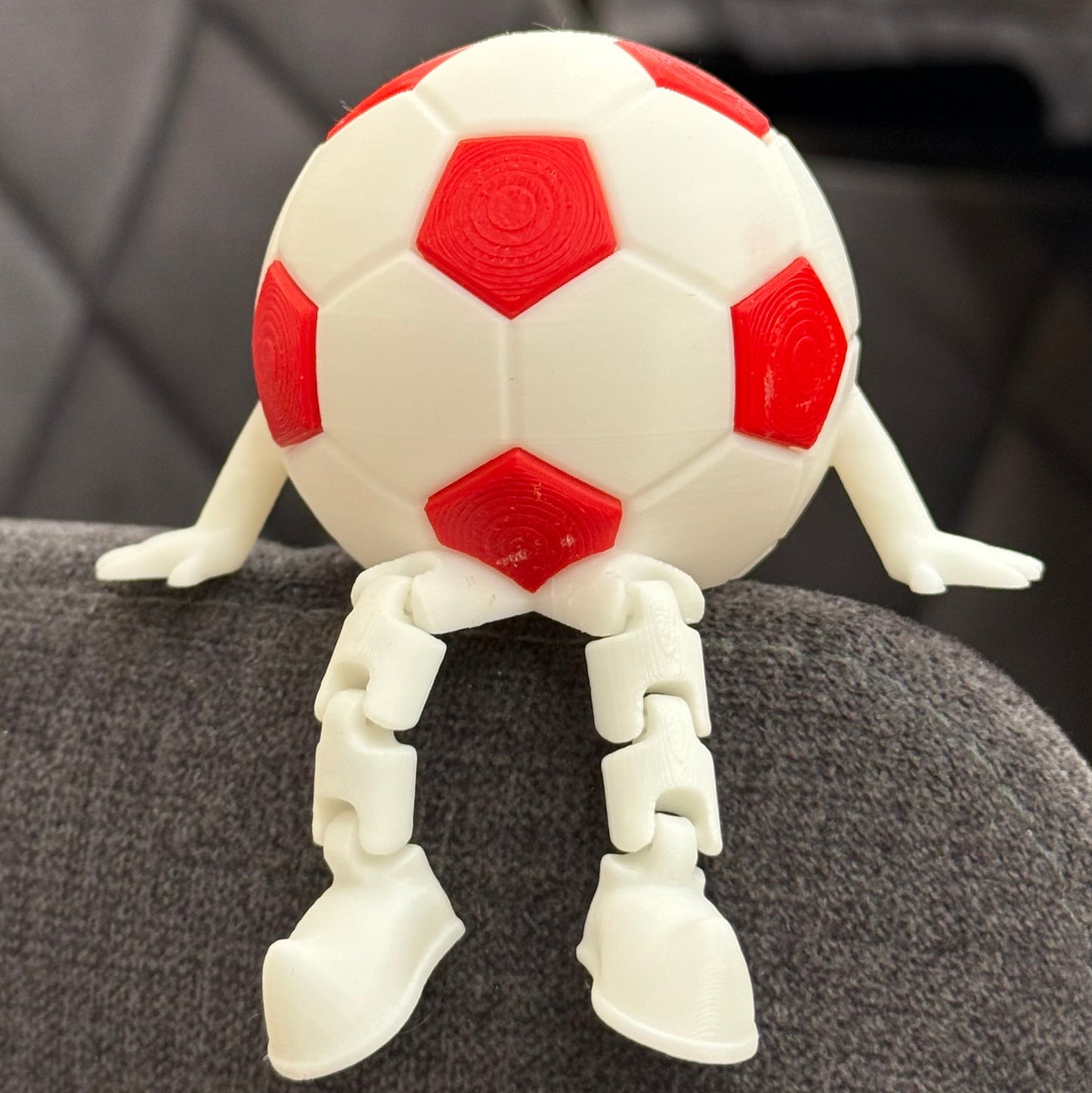 Football White & Red
