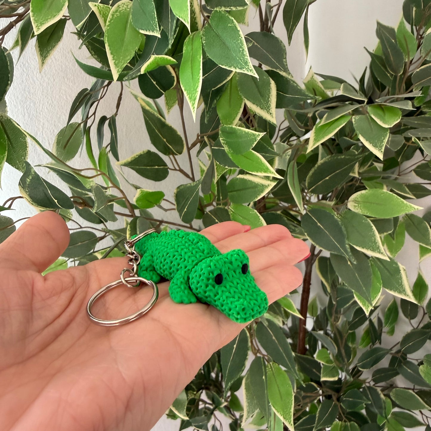Crocodile Keyring / bag charm