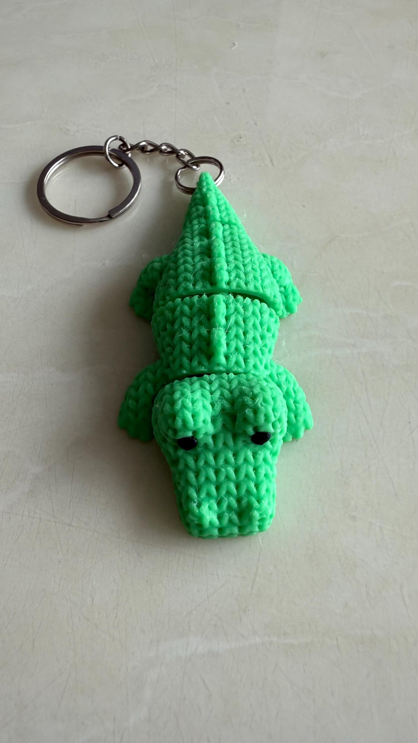 Crocodile Keyring / bag charm