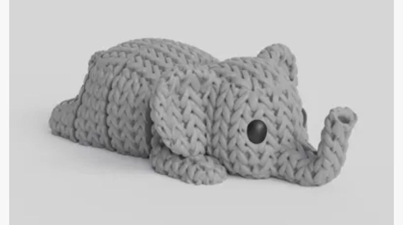 Elephant Keyring / Bag Charm