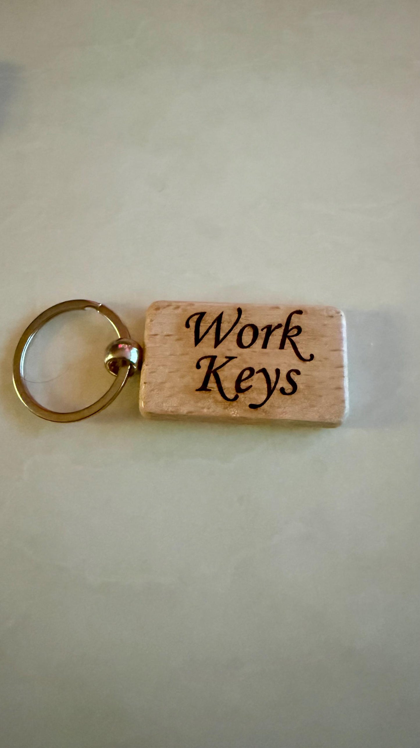 Keyrings Laser Engraved Gift