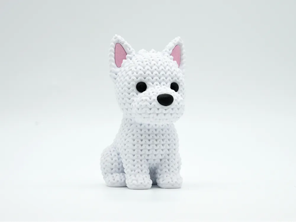 West Highland White Terrier / Westie Figurine – 3D Printed Westie Dog Ornament
