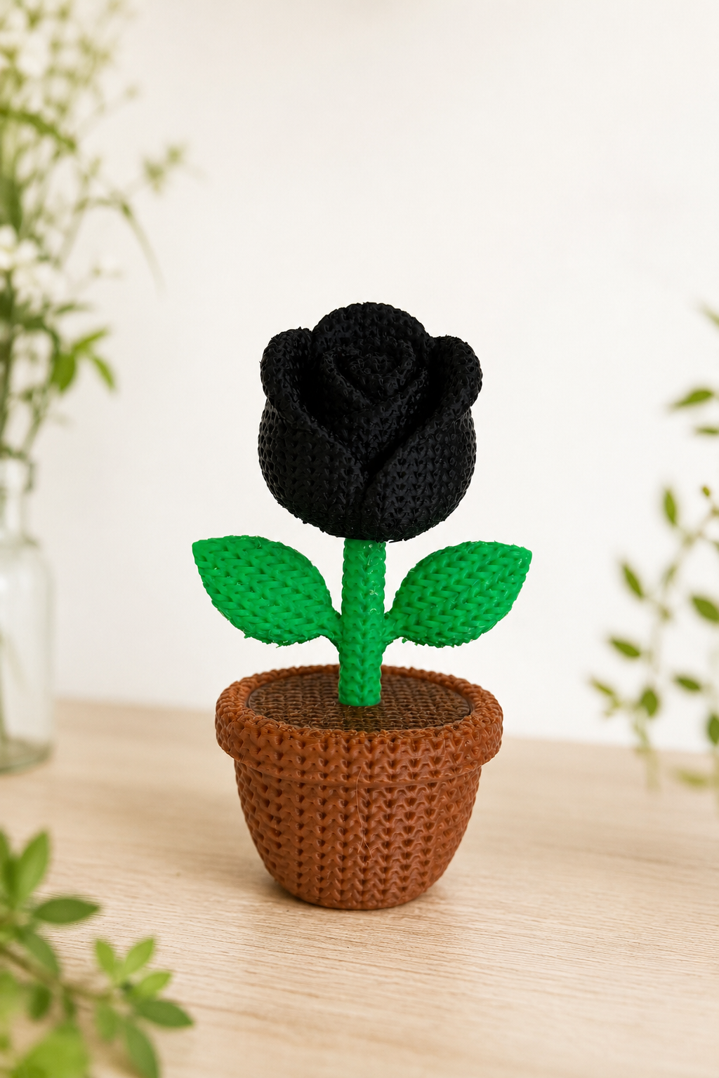 Rose Flower Pots (Various Colours)