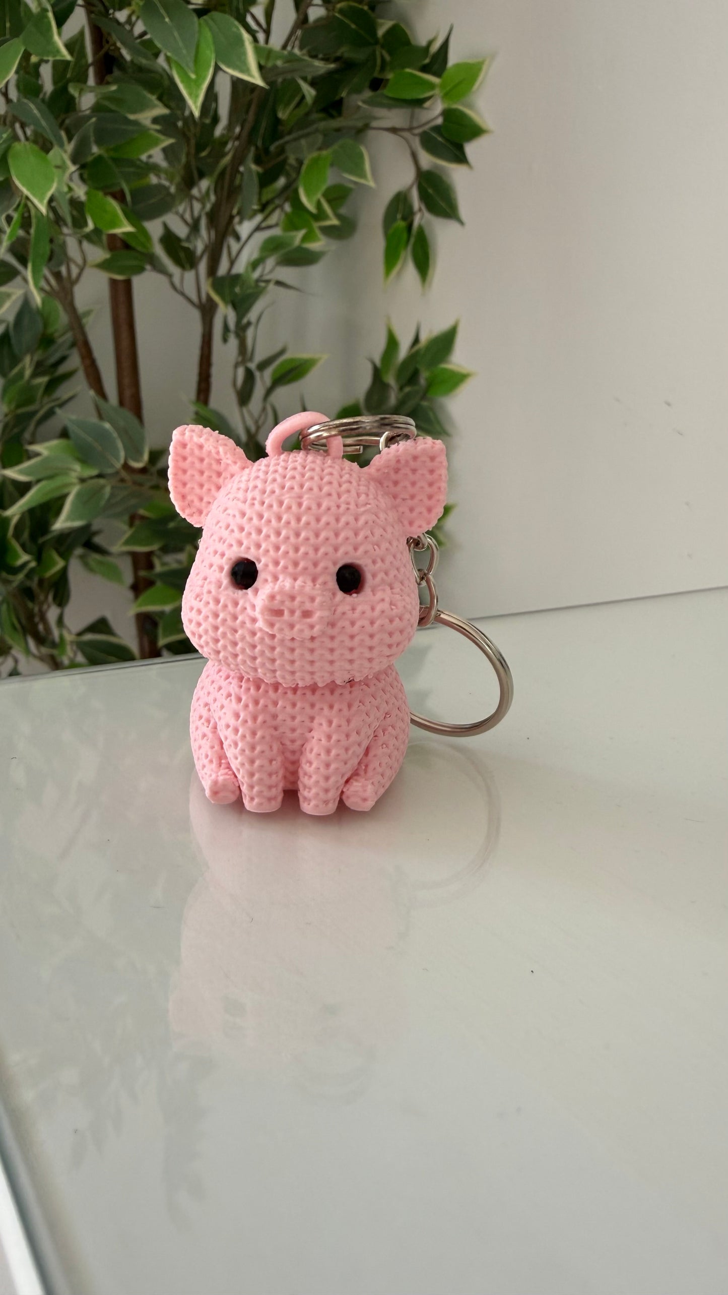 Pig Keyring / Bag Charm