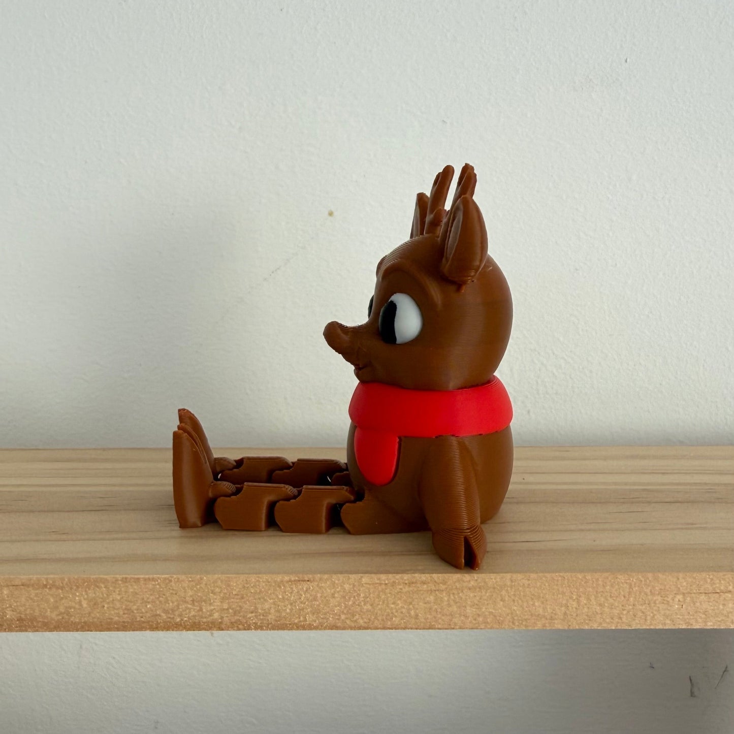 Christmas Reindeer with Dangly Legs - Cute Shelf Sitter