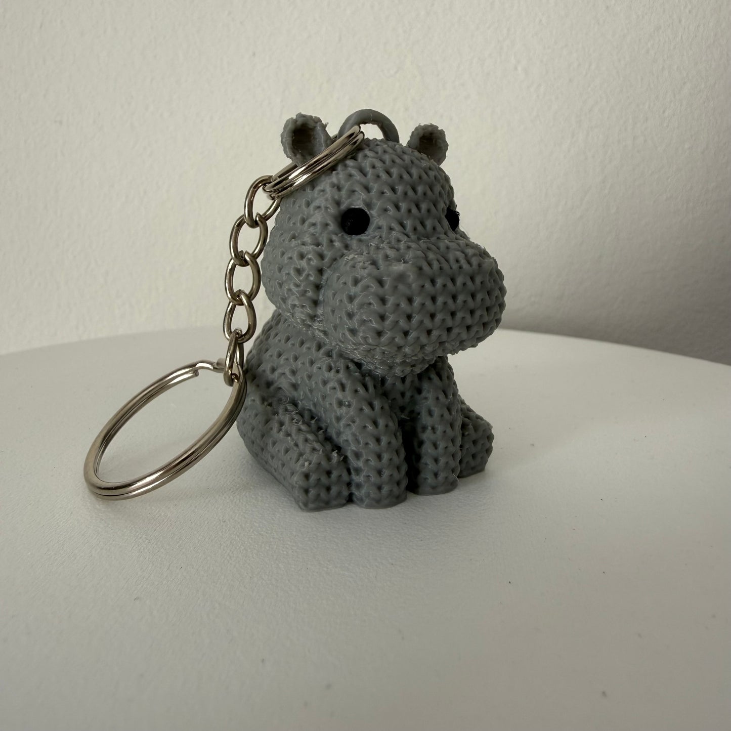 Hippo Keyring / Bag Charm