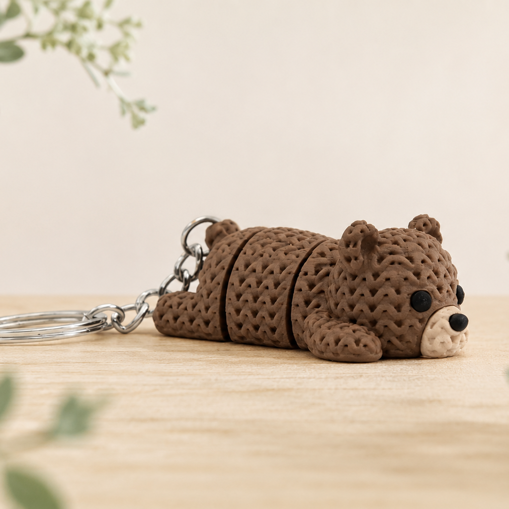 Bear Keyring /Bag Charm