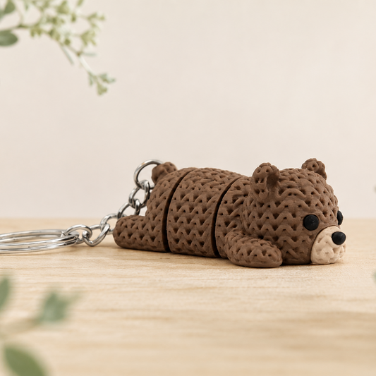 Bear Keyring /Bag Charm