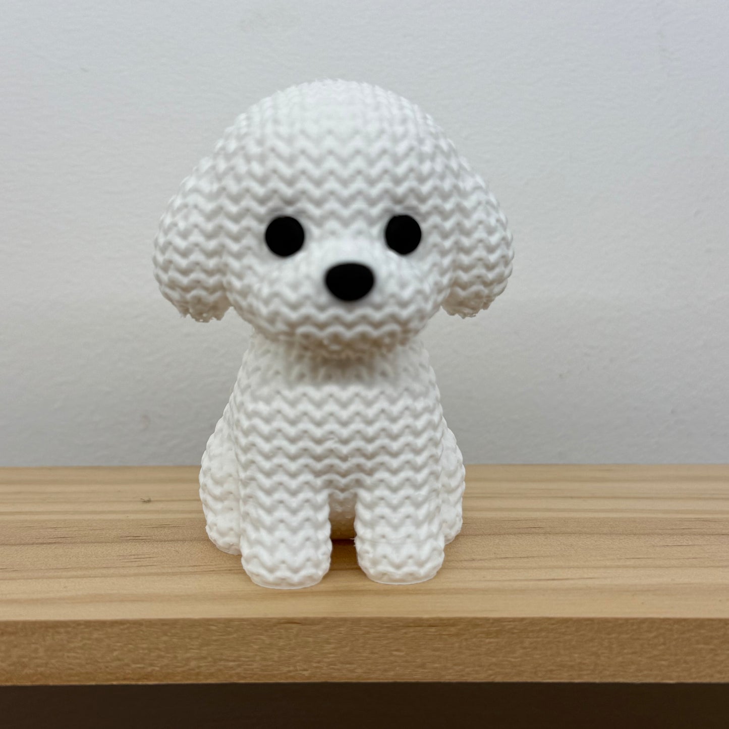 Bichon Frise / Caverpoo Dog Figurine