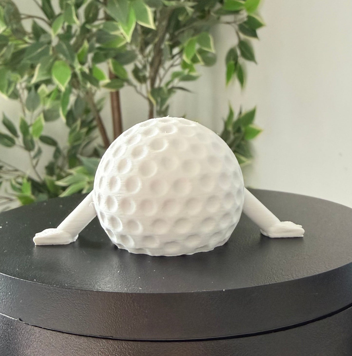 Golf Ball With Articulated Legs