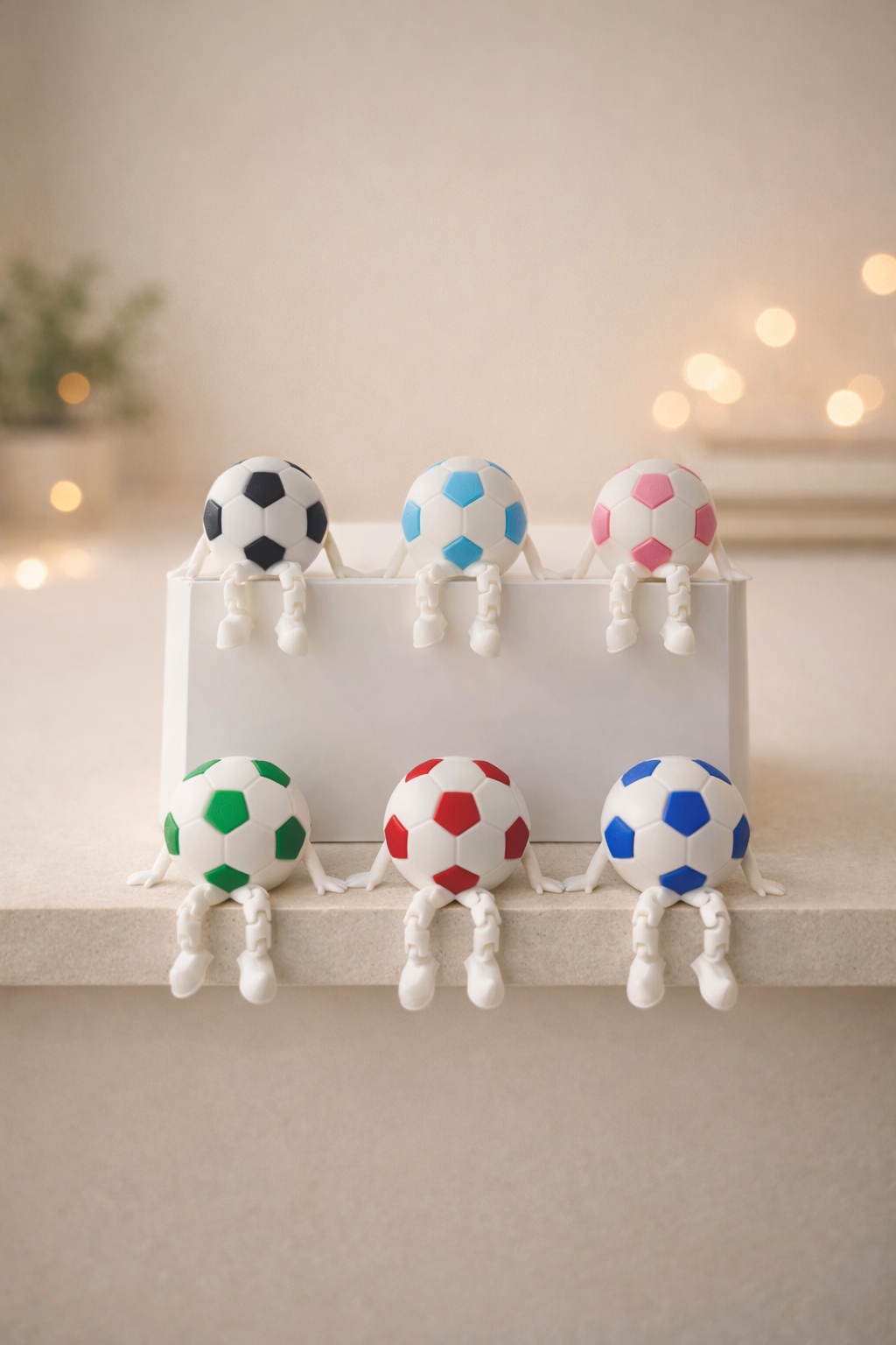 Football White & Red