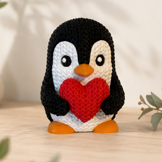 Penguin with Heart