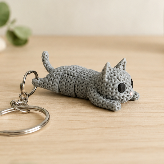 Cat Kitten Keyring / bag charm