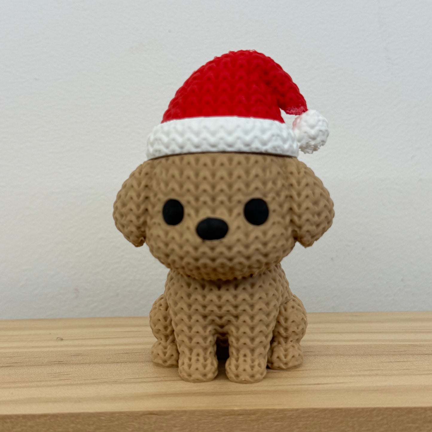 Santa Dog Figurine