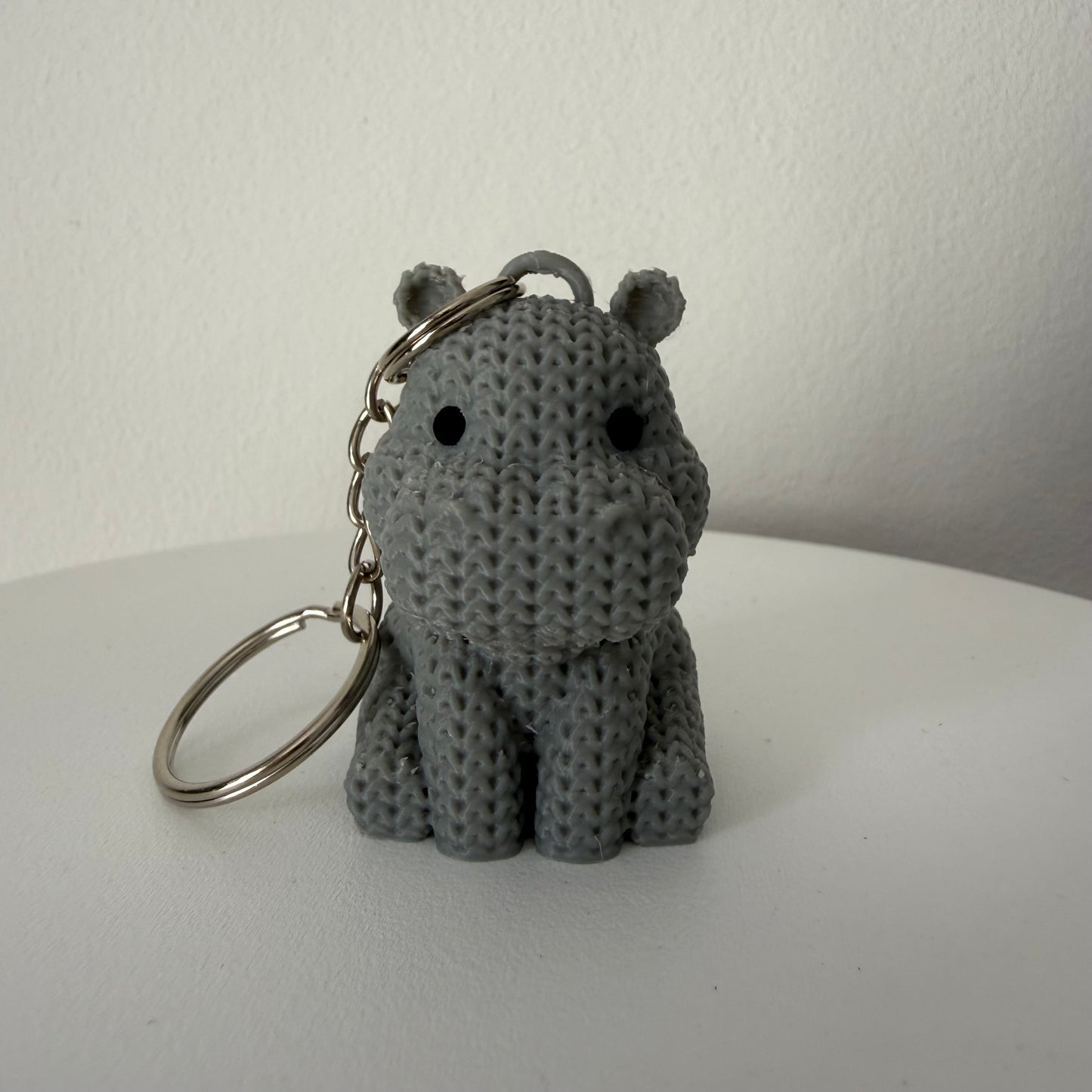 Hippo Keyring / Bag Charm