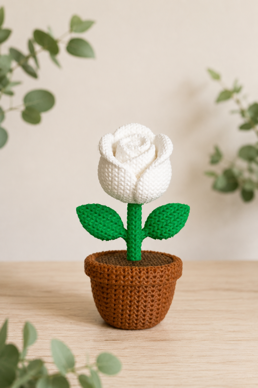 Rose Flower Pots (Various Colours)